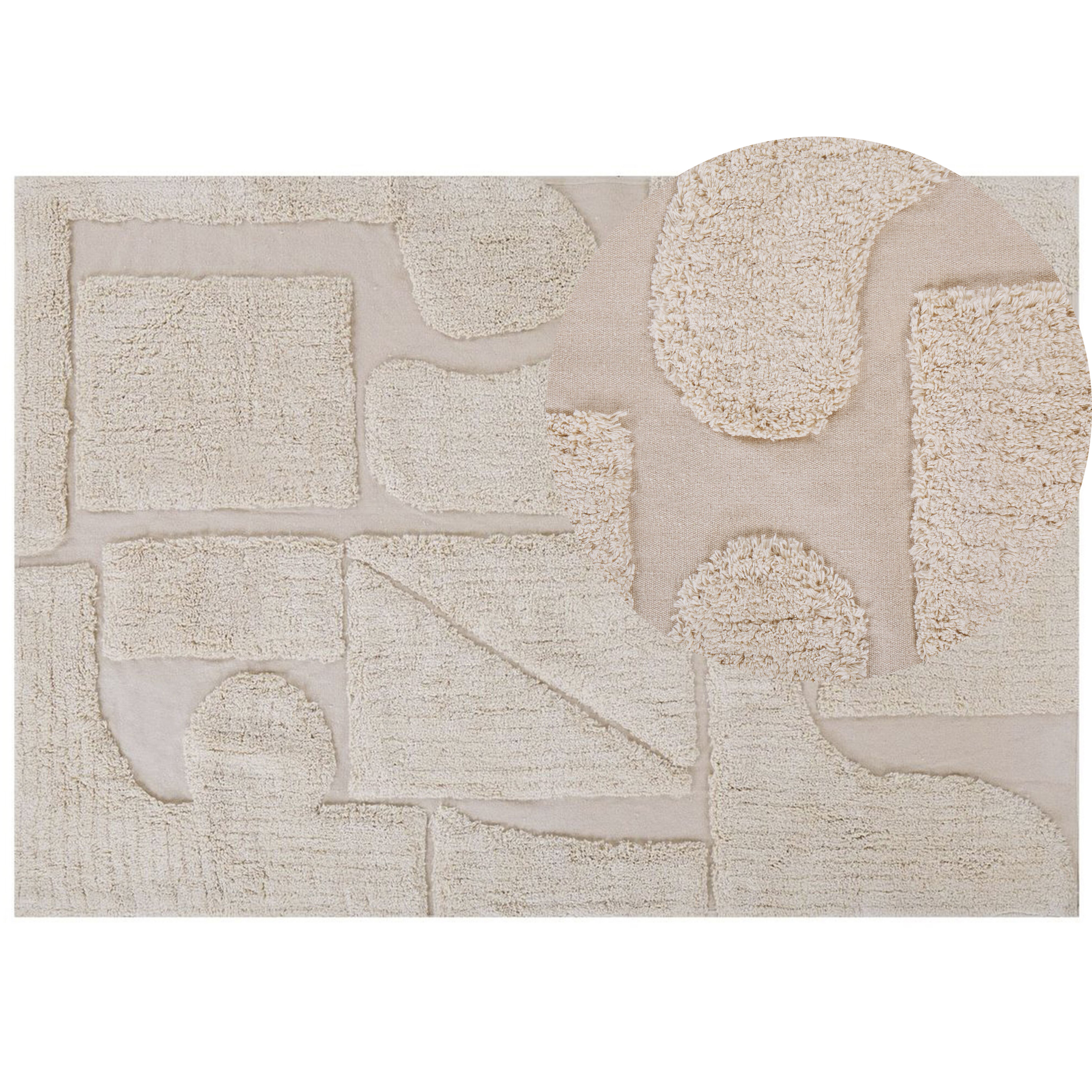 Covor DIYADIN Bej 160 x 230 cm Bumbac