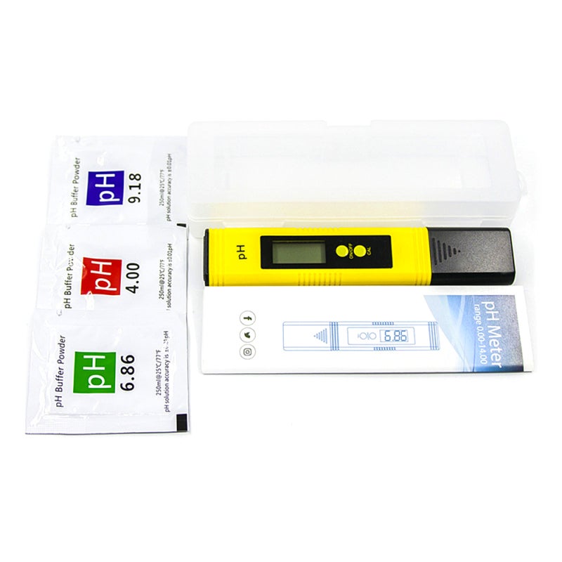 Testeur pH qualité eau aquariums aquaculture portable - 2