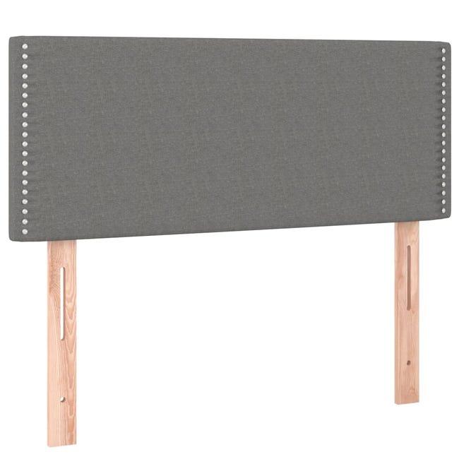 VIDAXL - Testiere 2 Pz Grigio Scuro 100x5x78/88 Cm In Velluto - ePRICE VIDAXL - Testiere 2 Pz Grigio Scuro 100x5x78/88 Cm In Velluto - ePRICE