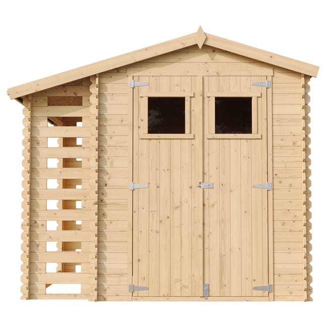M386 Timbela M386+M386G Domek narzędziowy + podłoga 256 x 200 cm – 5 m2 ...