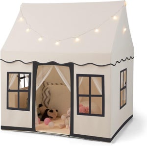 Ergocar Tente Tipi Pour Enfants, Pour L'intérieur Et L'extérieur, Pour Garçons, Princesse, Château De Rêve Avec Boules Colorées Et Lumières étoilées, Tente Pour Chambre D'enfant, Cadeau D'anniversaire