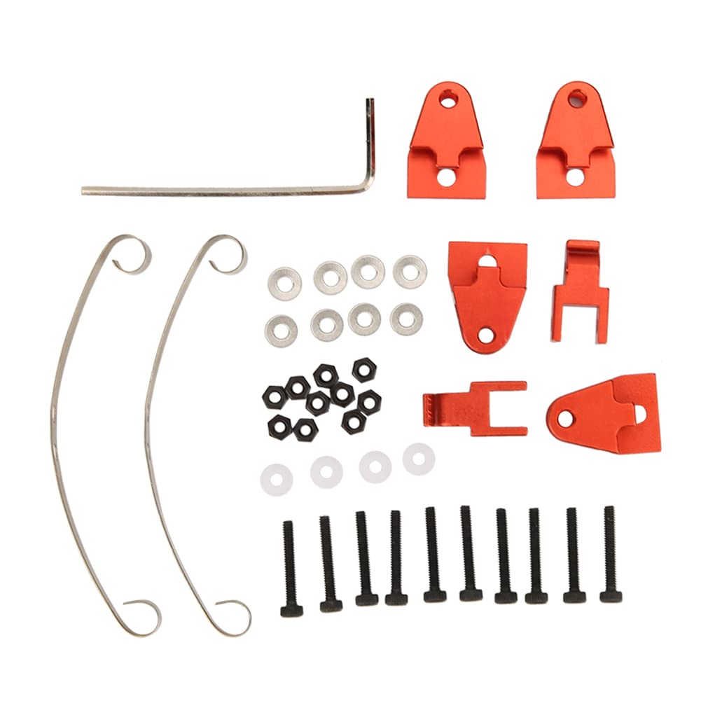 Accessorio ammortizzatore in lega di alluminio adatto per auto RC WPL B4 24 1/16 (rosso WPL1684R) - 6