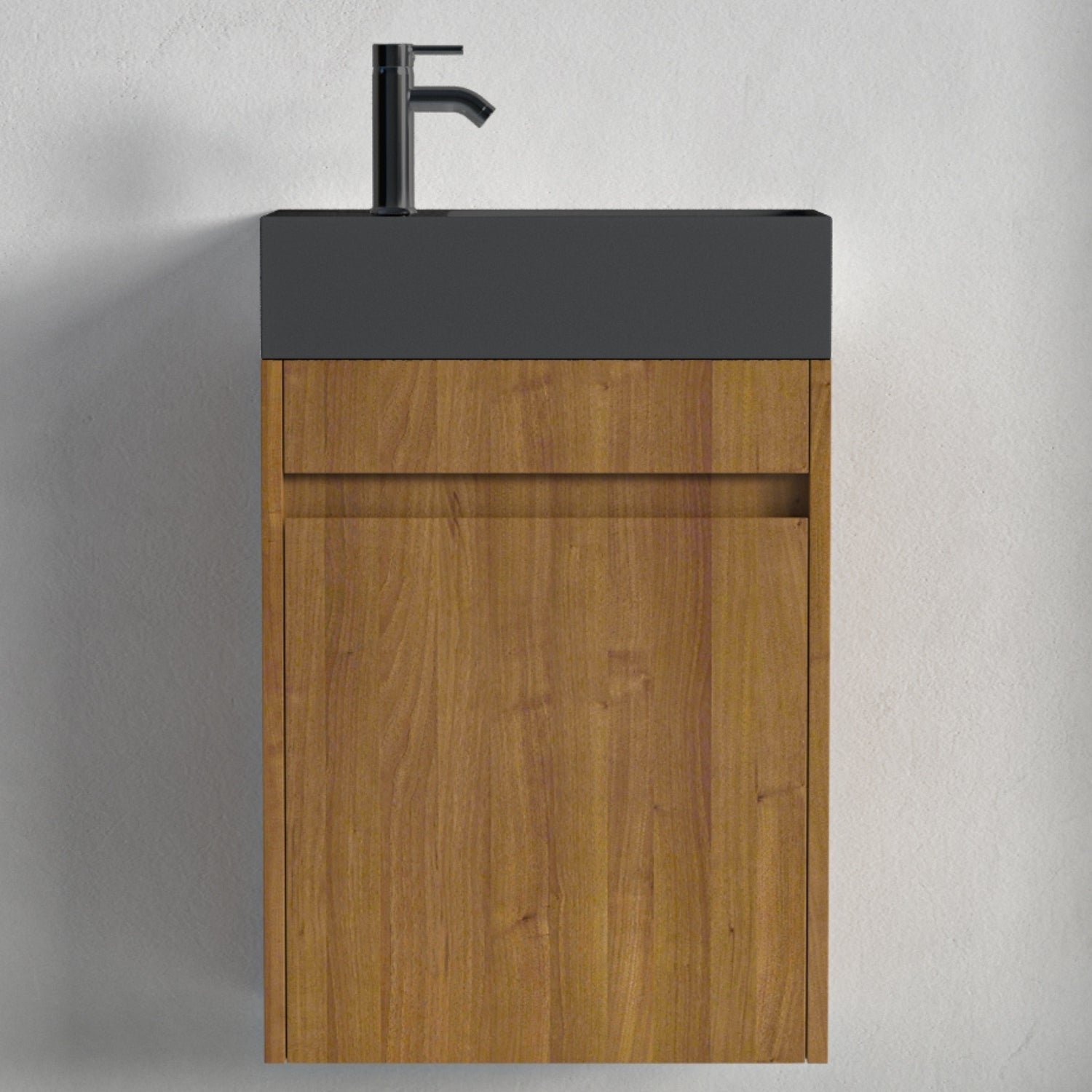 LOMAZOO meuble lave-mains Ibiza chêne chaud - 40cm - 5