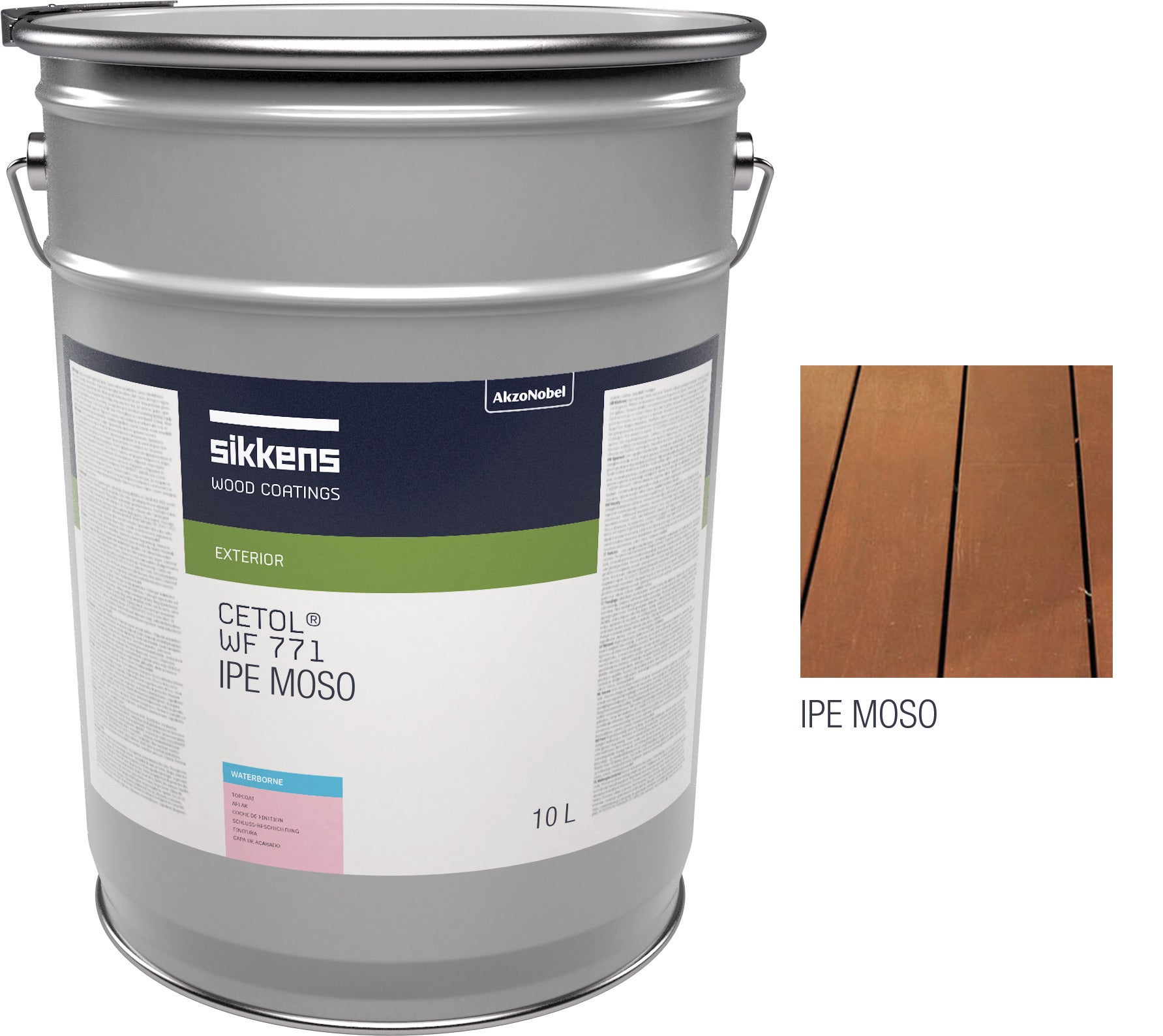 Saturateur Brun Foncé pour bois MOSO - CETOL WF 771