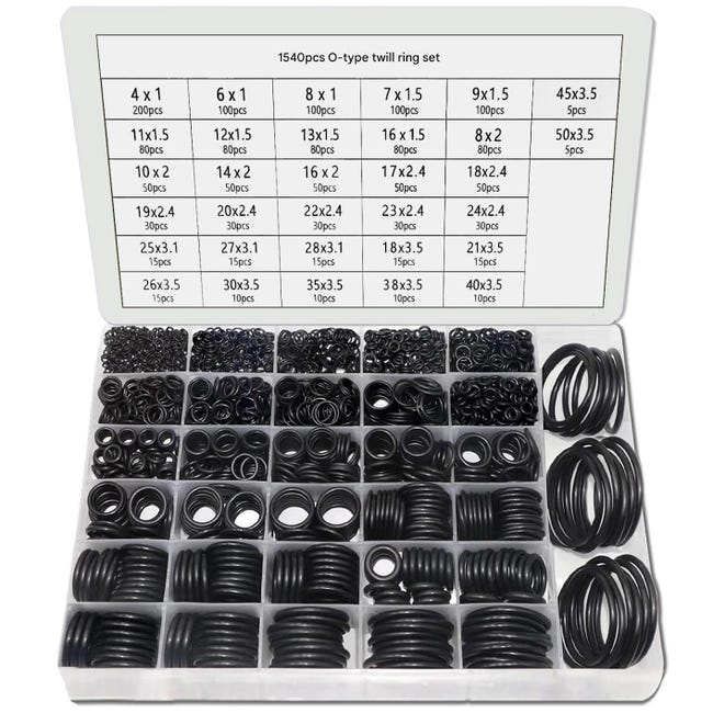 sourcing map Joints toriques en caoutchouc nitrile 60 mm OD 57 mm ID 1,5 mm de largeur, joint d'étanchéité métrique, lot de 10 sourcing map Joints toriques en caoutchouc nitrile 60 mm OD 57 mm ID 1,5 mm de largeur, joint d'étanchéité métrique, lot de 10