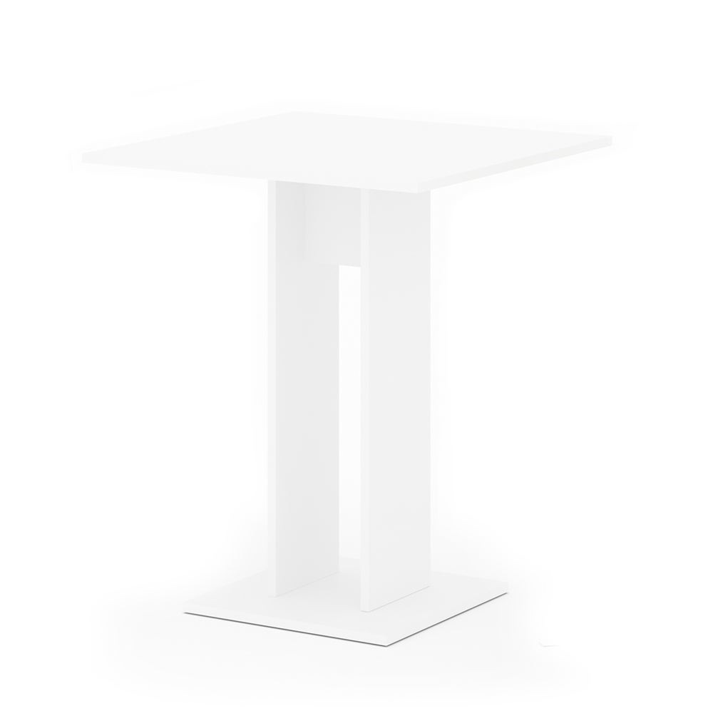 Vicco Stół do jadalni Repose, Biały, 65 x 65 cm