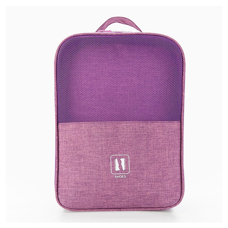 Jauhmui Borsa per scarpe da viaggio, impermeabile, antipolvere, con finestra trasparente, per organizzatore di valigie, per golf e sport, beige Jauhmui Borsa per scarpe da viaggio, impermeabile, antipolvere, con finestra trasparente, per organizzatore di valigie, per golf e sport, beige