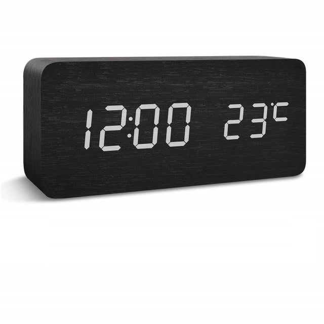 Réveil numérique avec LED Black