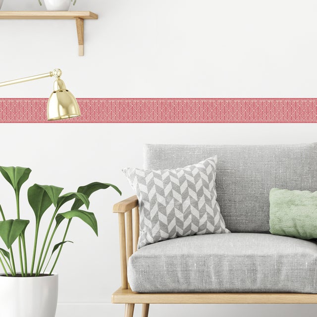 Frise Adhésive Citron 5 Cm X 300 Cm - Autocollant Mur Fruité, Déco Maison, Posable Partout | Fabriqué En France