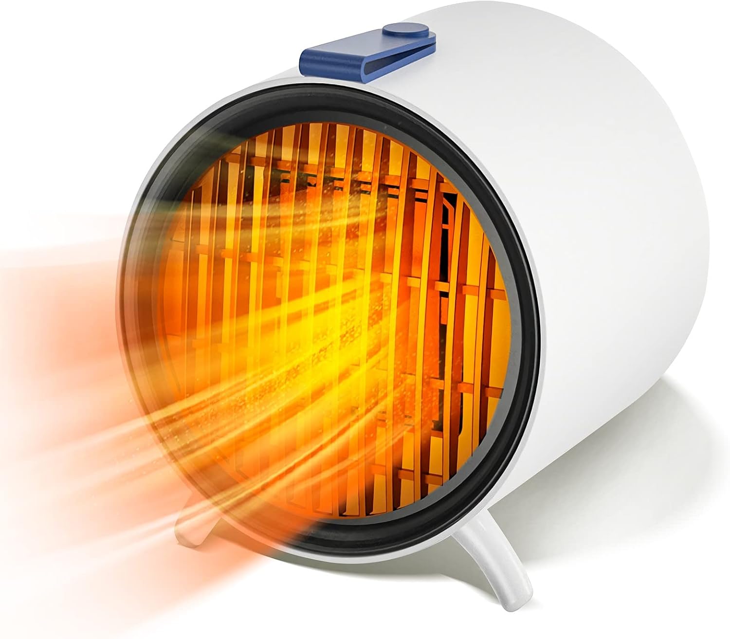 Grzejnik Wentylatorowy 500W z Zabezpieczeniem przed Przegrzaniem - Przenośny, Idealny do Domu i Biura, Efektywne Ogrzewanie