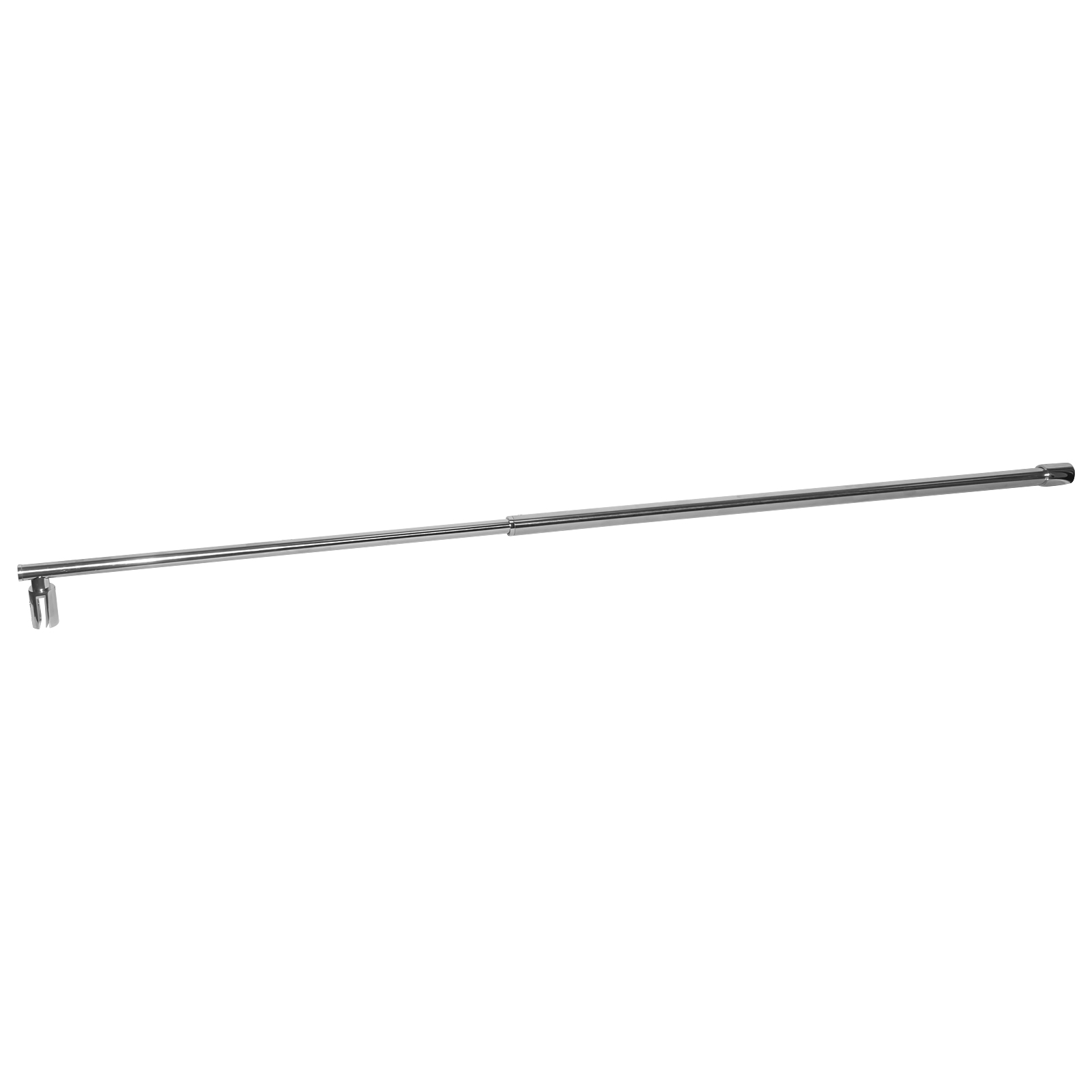 Schulte barre de fixation murale pour paroi de douche 6-8 mm, barre de renfort extensible, barre de stabilisation universelle, aspect chromé - 2