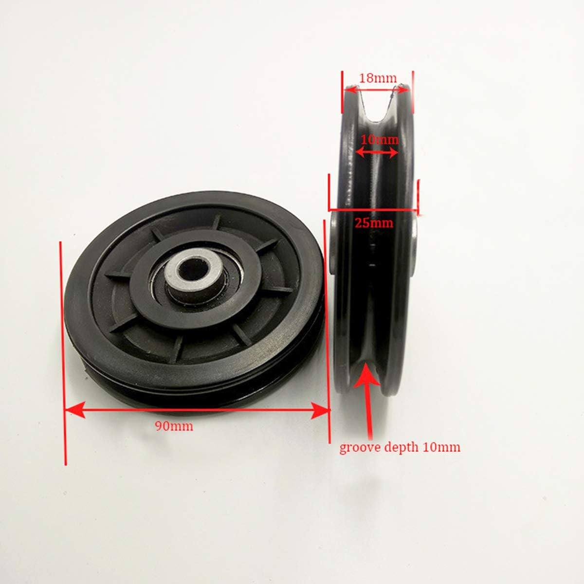 Câble De Remplacement Pour Poulie De Fitness - Diamètre 6 Mm, Acier Gainé Noir - Neuf