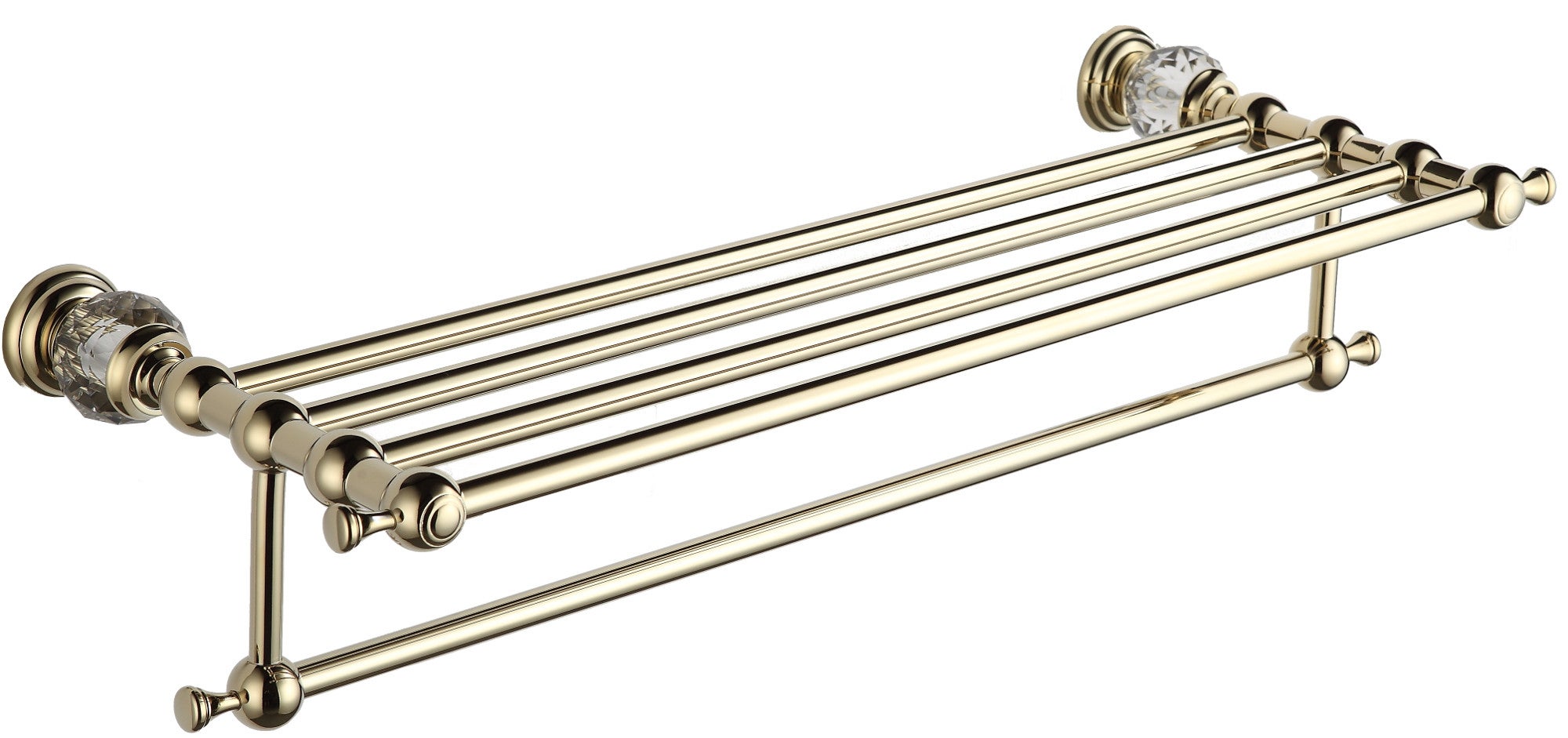 Mexen Estela półka na ręcznik, złota - 7011520-50