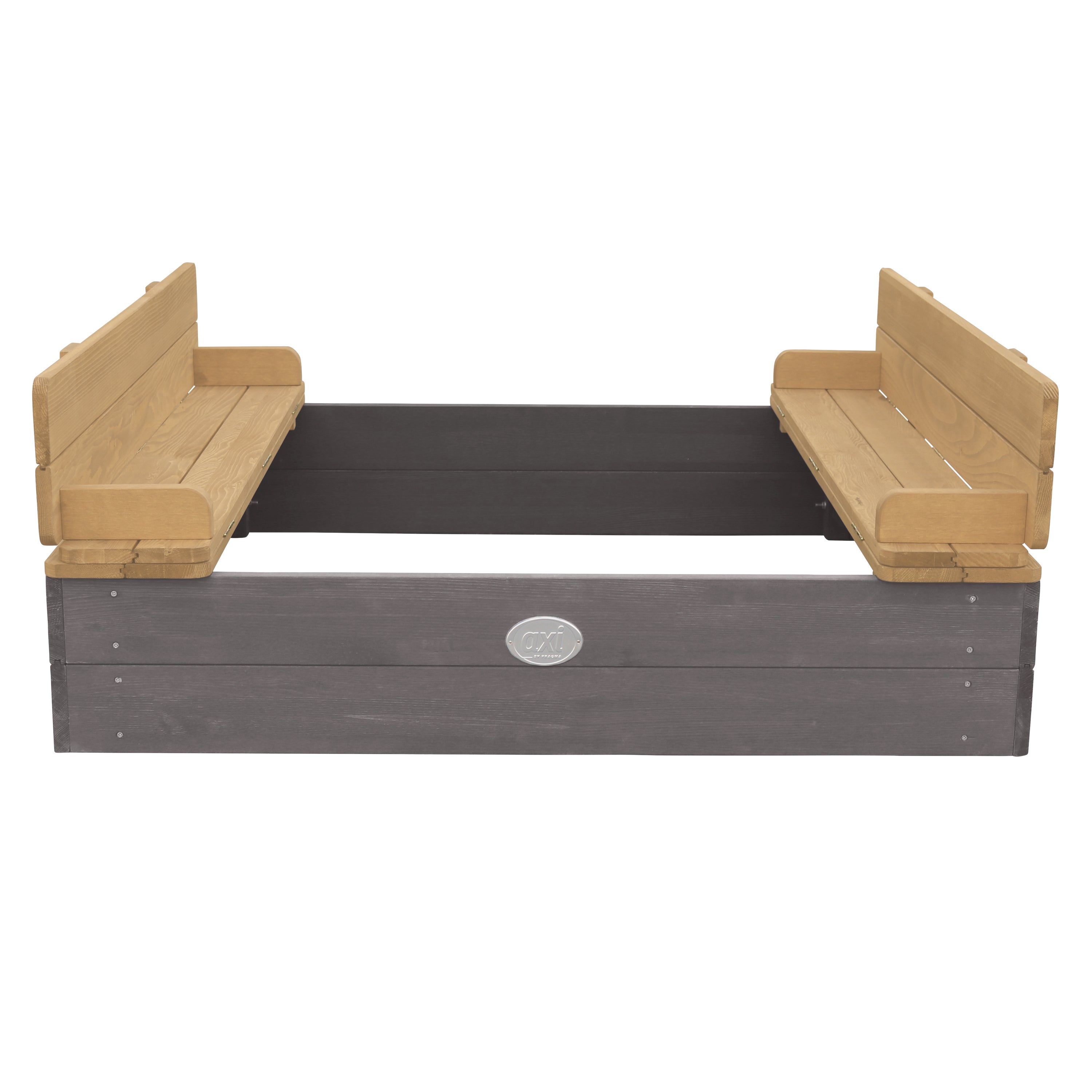 AXI Ella Bac à Sable Enfant Gris - 100 x 95 cm | Bac à Sable pour Enfants en Bois FSC avec Couvercle & Banc - 5