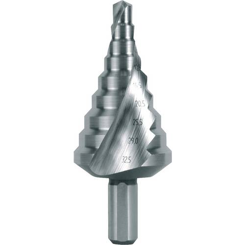 Wiertło stopniowe Ruko wysokiej jakości HSS 6,5-32,5 mm spiralne