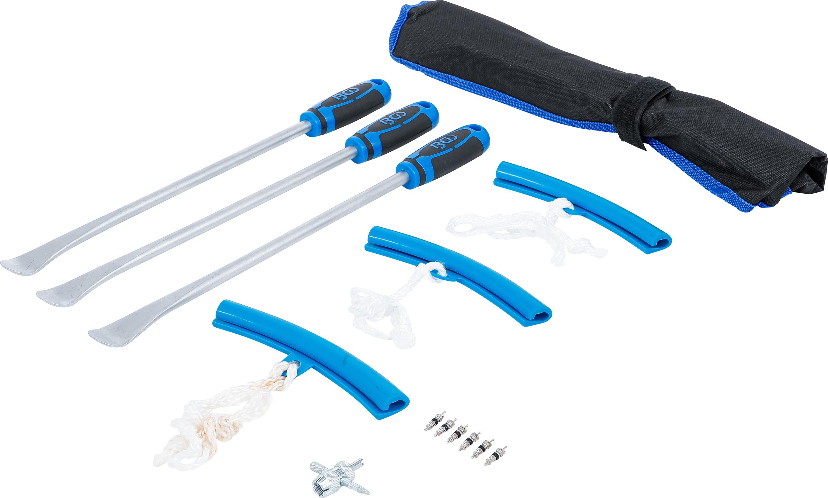 Kit De 3 Démonte-pneus Birzman Pour Pneus Tubeless – Renfort Fibre De Verre, Clip Sur Jante