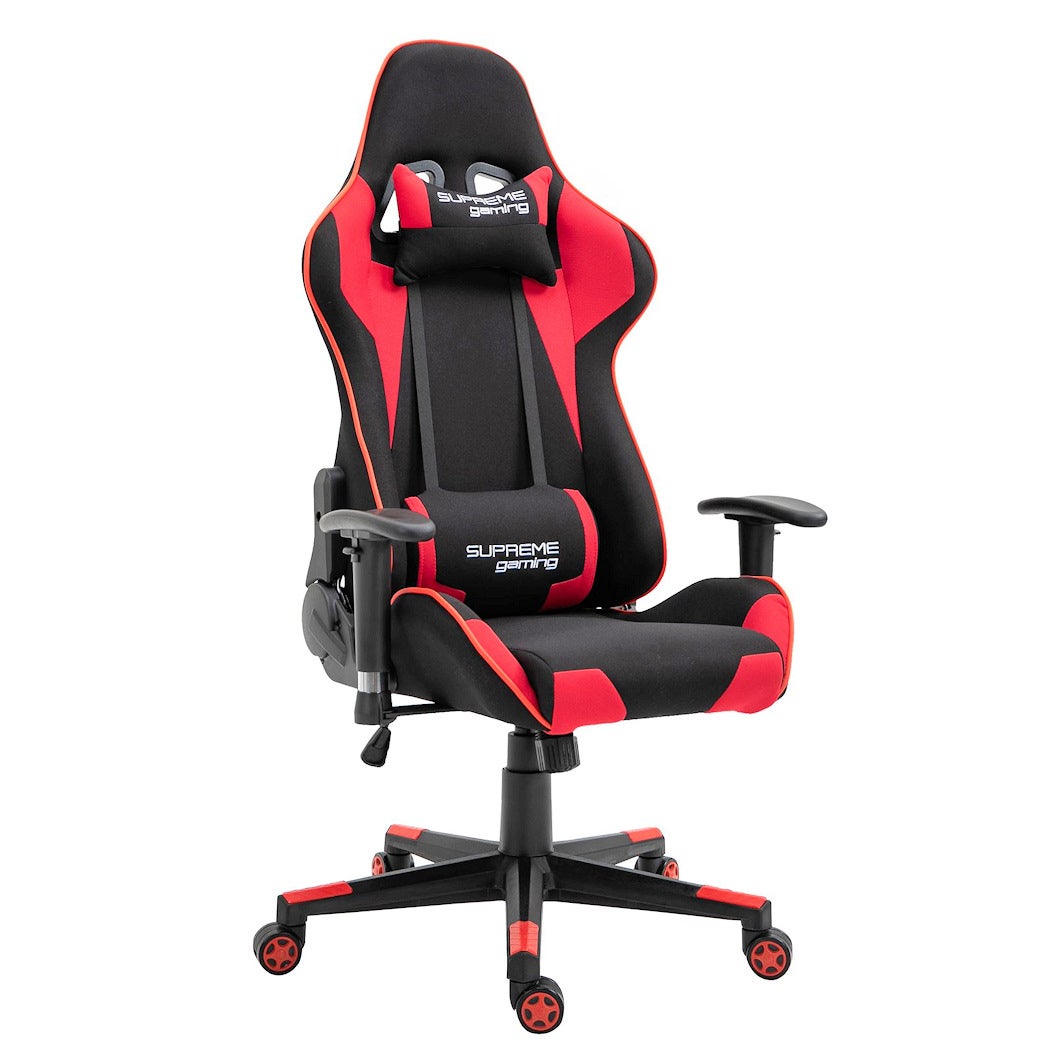 Fotel regulowany gamingowy PlayMaker Black-Red