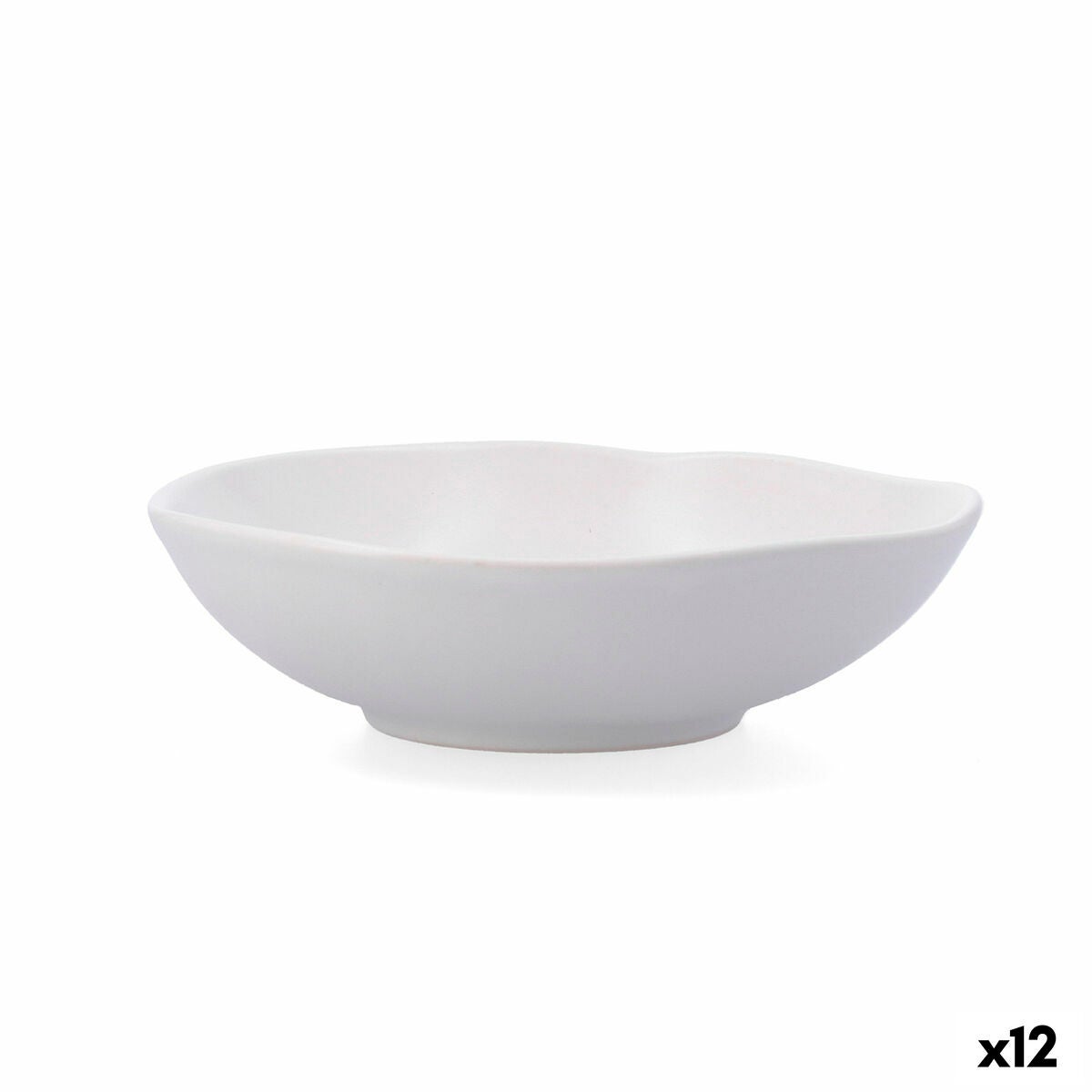 Cuenco Bidasoa Cosmos Gris Cerámica 12 Cm | Apto Lavavajillas Y Frigorífico | Diseño Con Relieve, Moderno