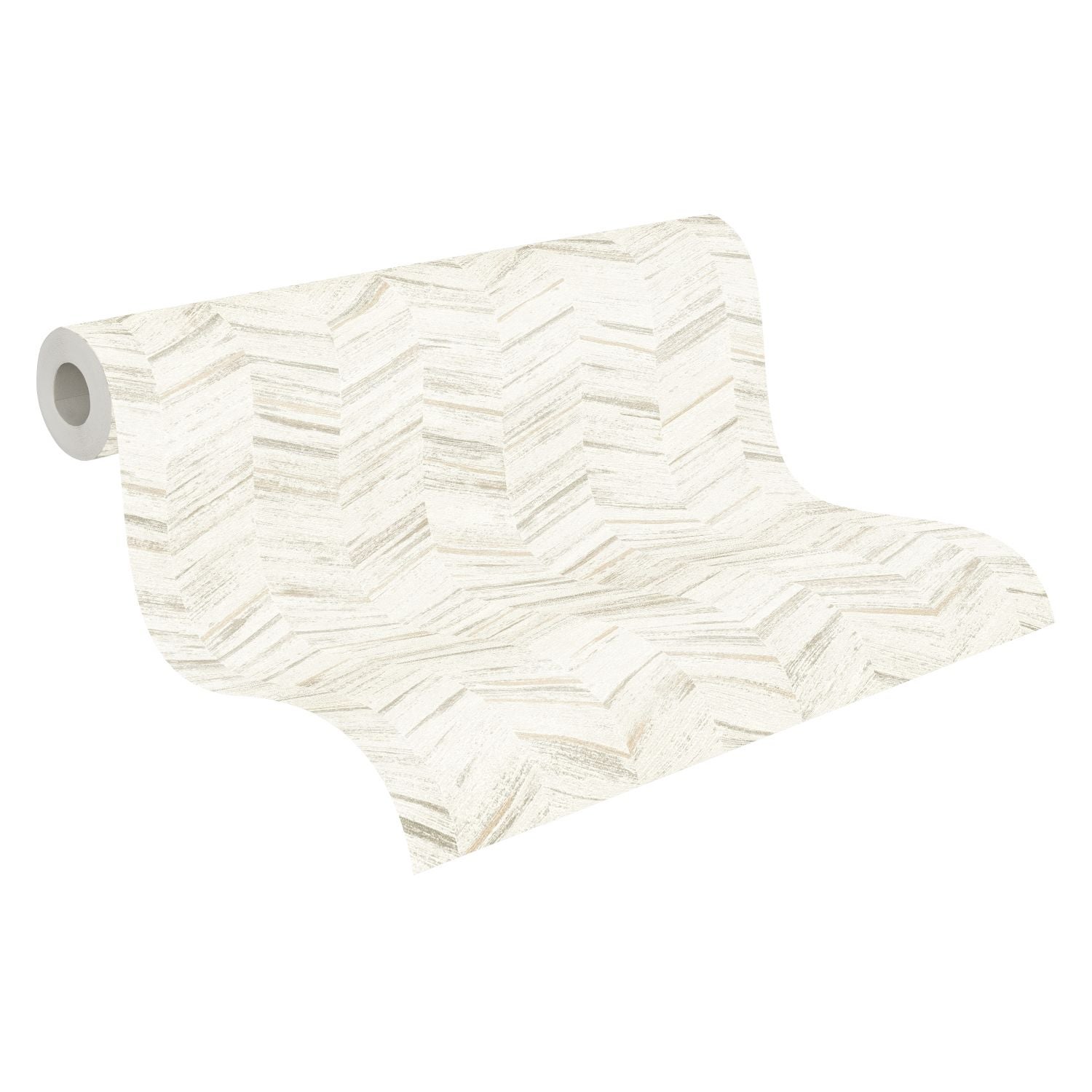 Tapeta figury geometryczne kremowym,białymIróżowym - 53 cm x 10.05 m - A.S. CRÉATION