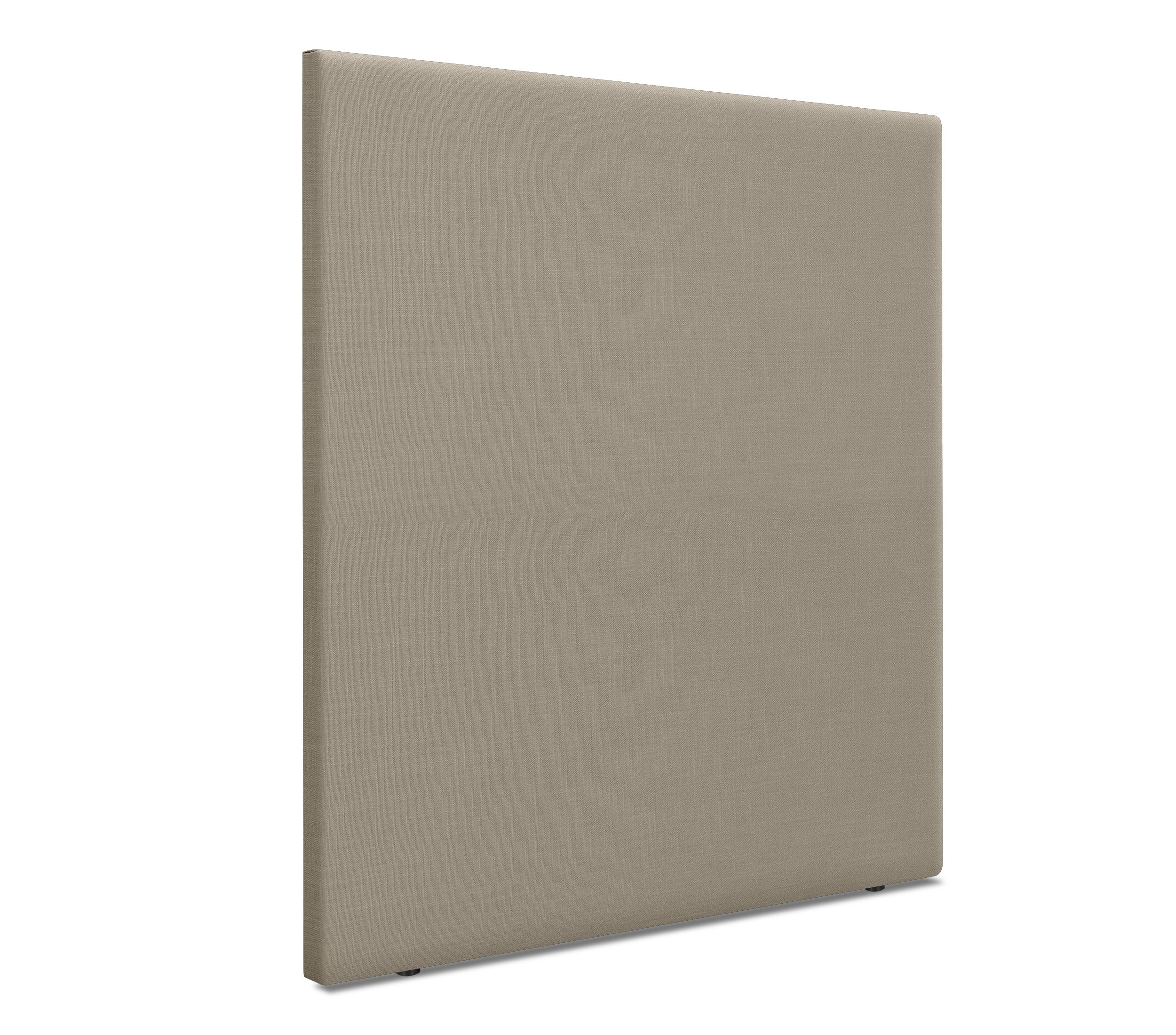 Dhome cabecero de lino natural liso hasta el suelo 110x120cm camas 105 - tierra