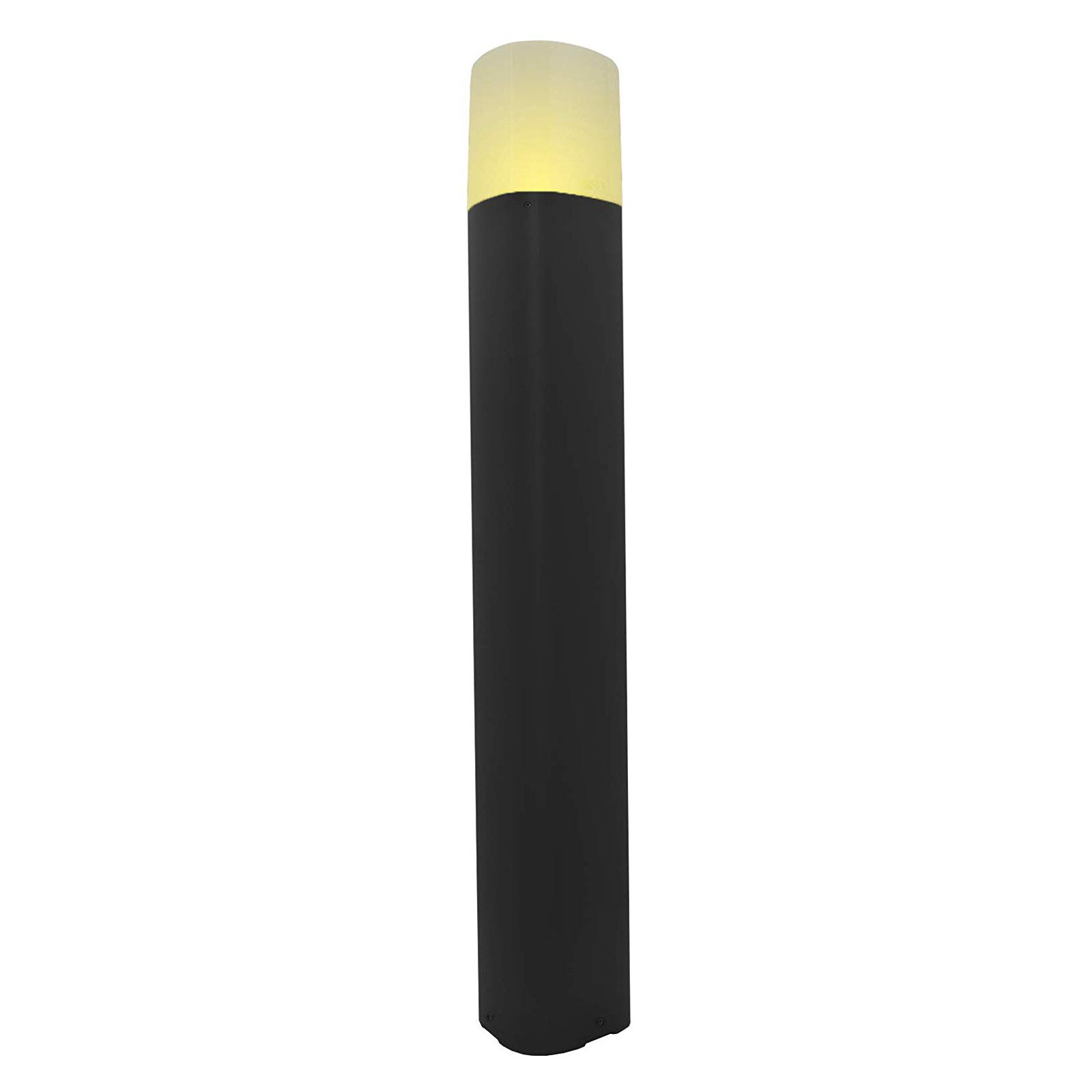 Lámpara LED De Exterior Para Jardín | Poste De Luz Negro, IP65 Impermeable | 3000K Blanco Cálido Para Balcón O Pared