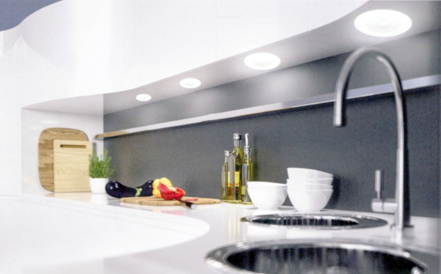 Spot encastré complet Futura ADV LED 6W - PACKAGE 1 Spot 4000K - 2