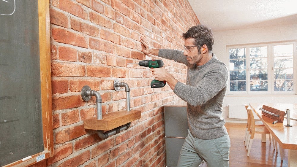 Trapano a percussione/avvitatore a percussione universale a batteria a 2 velocità 18V - Strumento nudo - 8