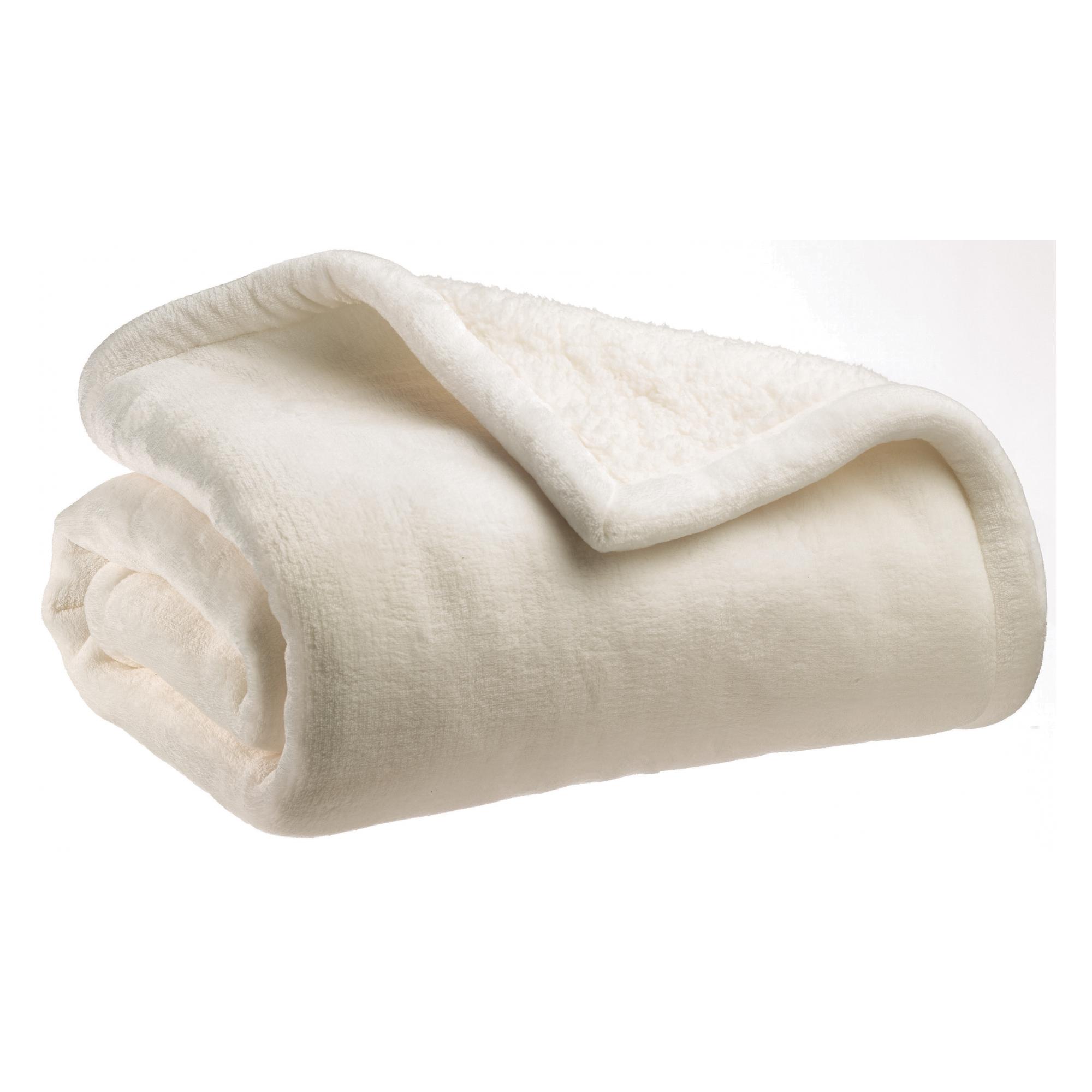 Maxi manta michka nieve 180 x 220 cm nieve 180 x 220 cm vivaraise