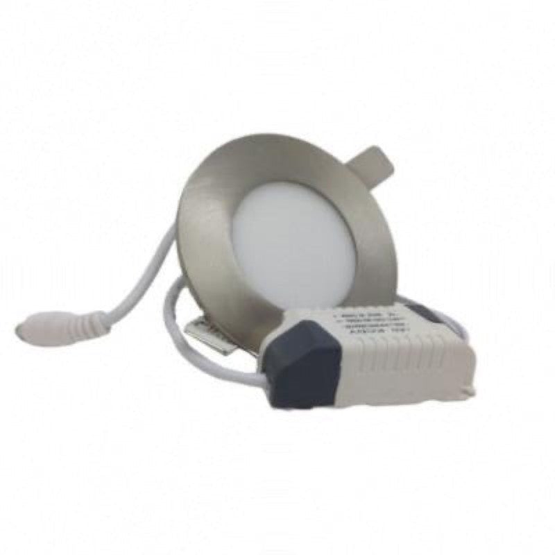 Spot LED Encastrable Rond ALU 3W - Blanc Chaud 2300K - 3500K - SILAMP - 3