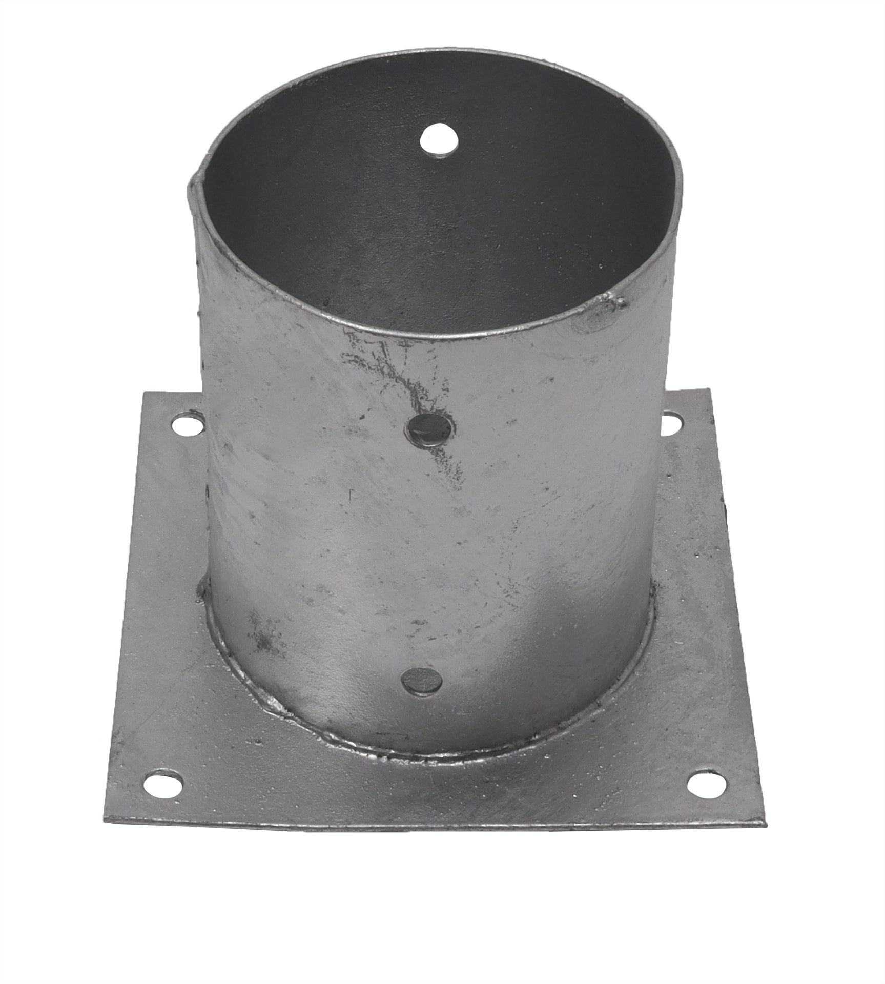 Wovar Support plat pour poteau Ø12.1 x 15 cm - Par pièce - 2