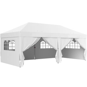 Tonnelle barnum pliant pop-up 5,9L x 2,95l x 2,85H m