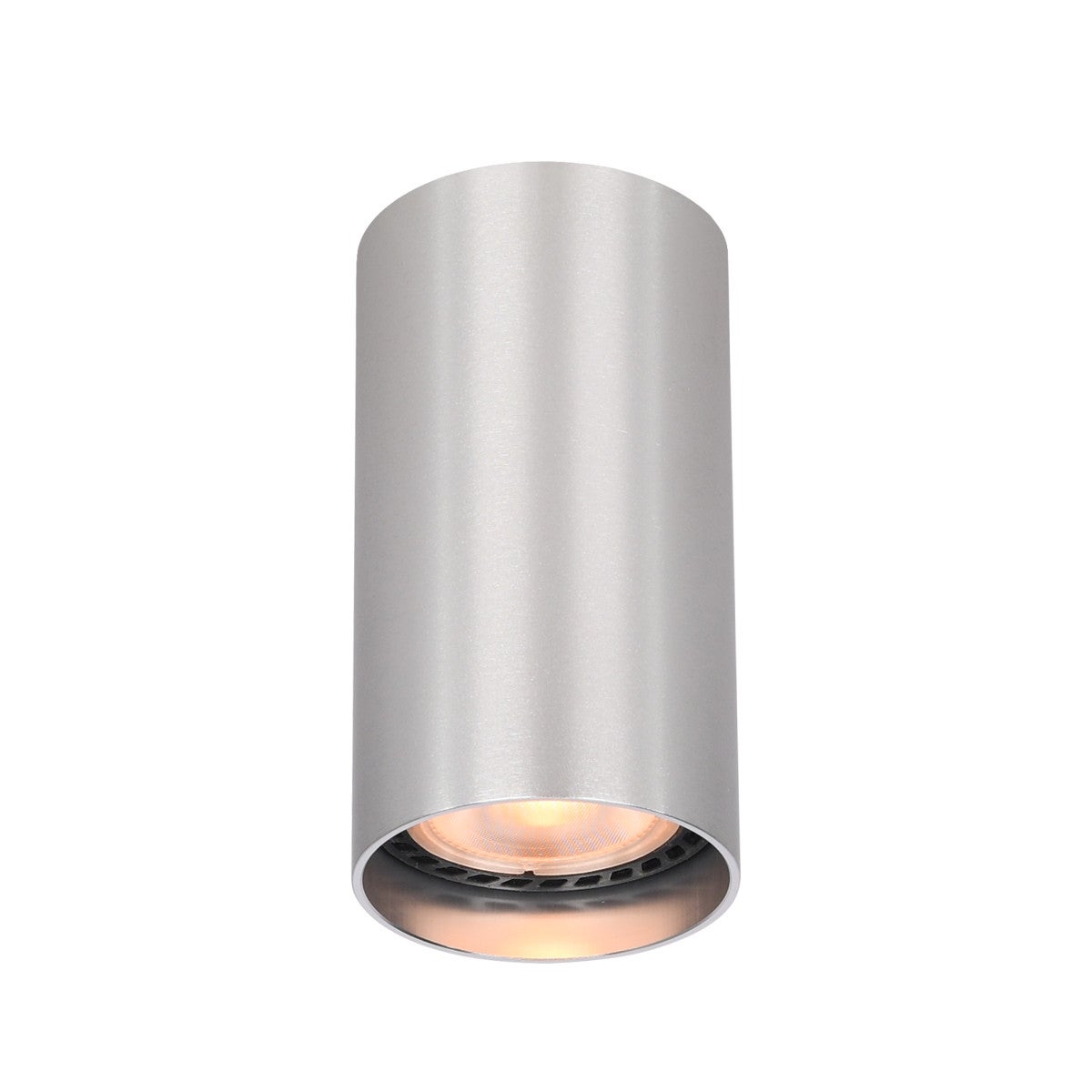 Reflektor sufitowy spot natynkowy Lopus okrągły aluminiowy 1xGU10x10W nowoczesna wym: 10 x 5,4 x 5,4 cm aluminium Italux