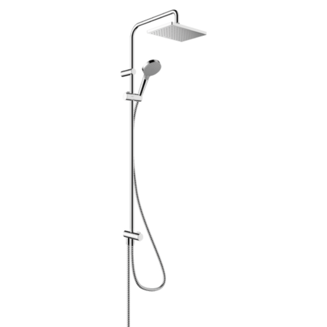 Colonne de douche ou bain douche sans mitigeur HANSGROHE Vernis Shape 230 chromé