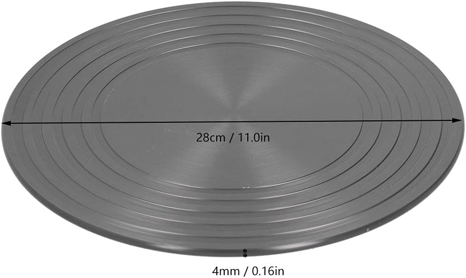 Diffuseur de Chaleur Aluminium 28cm – Plaque Antidérapante pour Cuisinière à Gaz, Répartition Uniforme de la Chaleur - 2