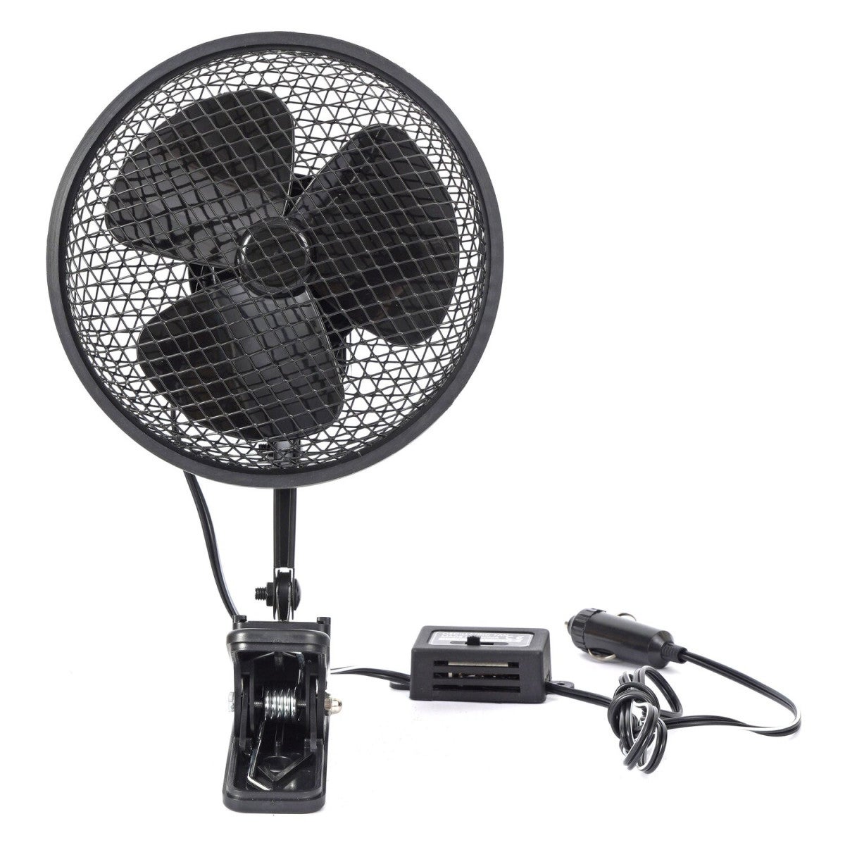 INCASA Ventilateur oscillant 12Volts Allume-cigare - Camping - 2