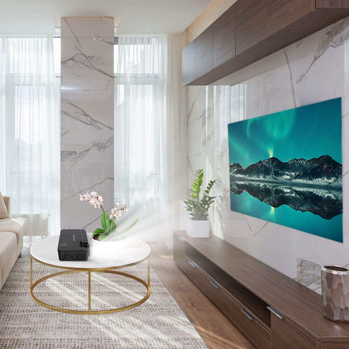 Proiettore Goya PRIXTON 2800 Lumen - Wvga - LED - Nero - 4