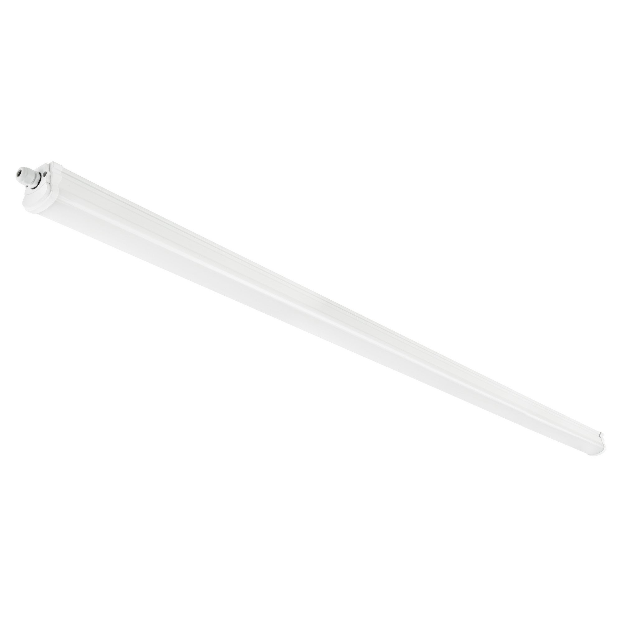 Réglette OAKLAND 150 Single Matière plastique Blanc, H.6.3 - IP65 - LED ...