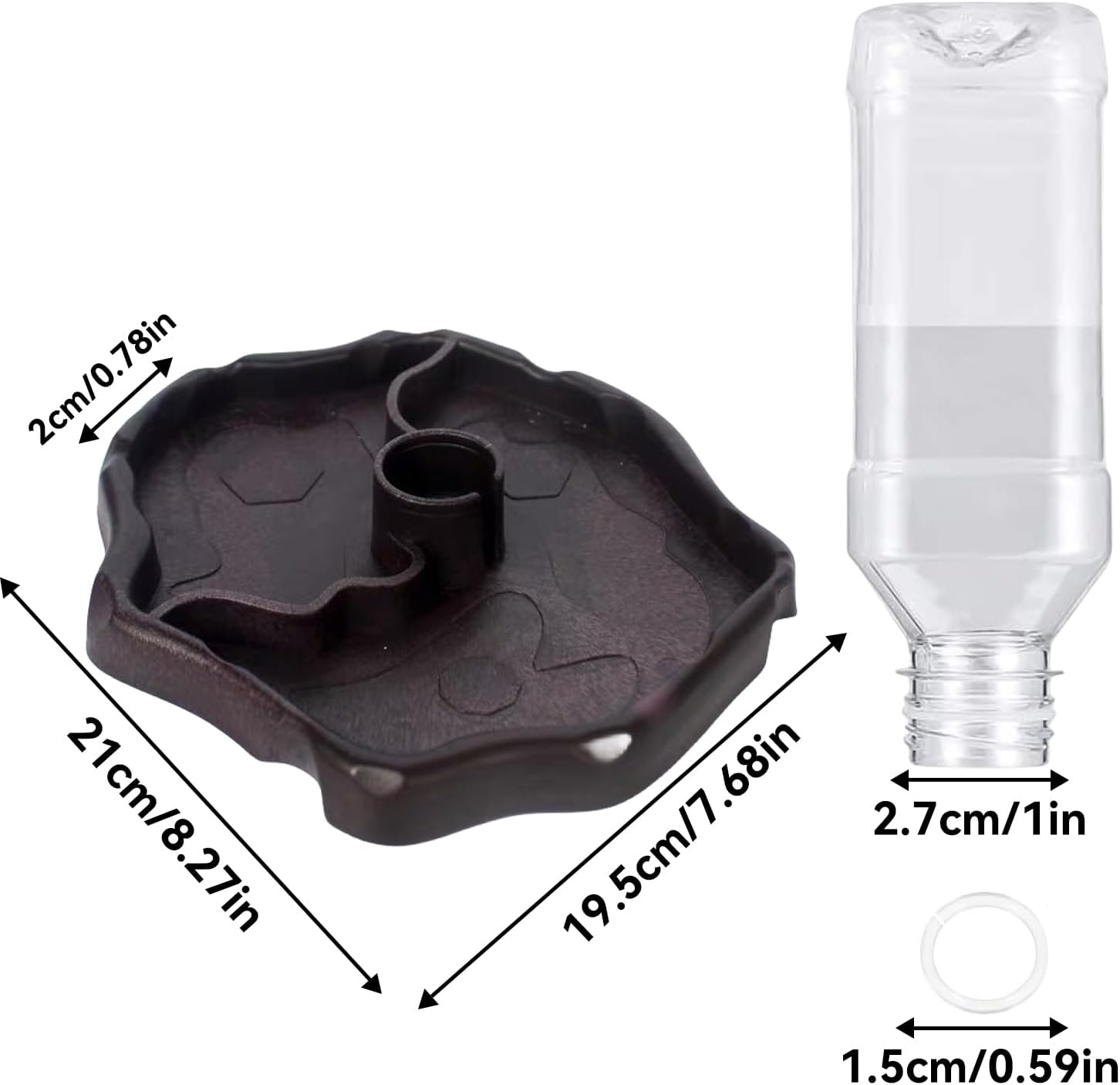 Distributeur d'eau pour reptiles tortues bol d'eau : gamelle pour reptiles pour tortues, distributeur automatique de nourriture pour réservoir d'eau, - 2