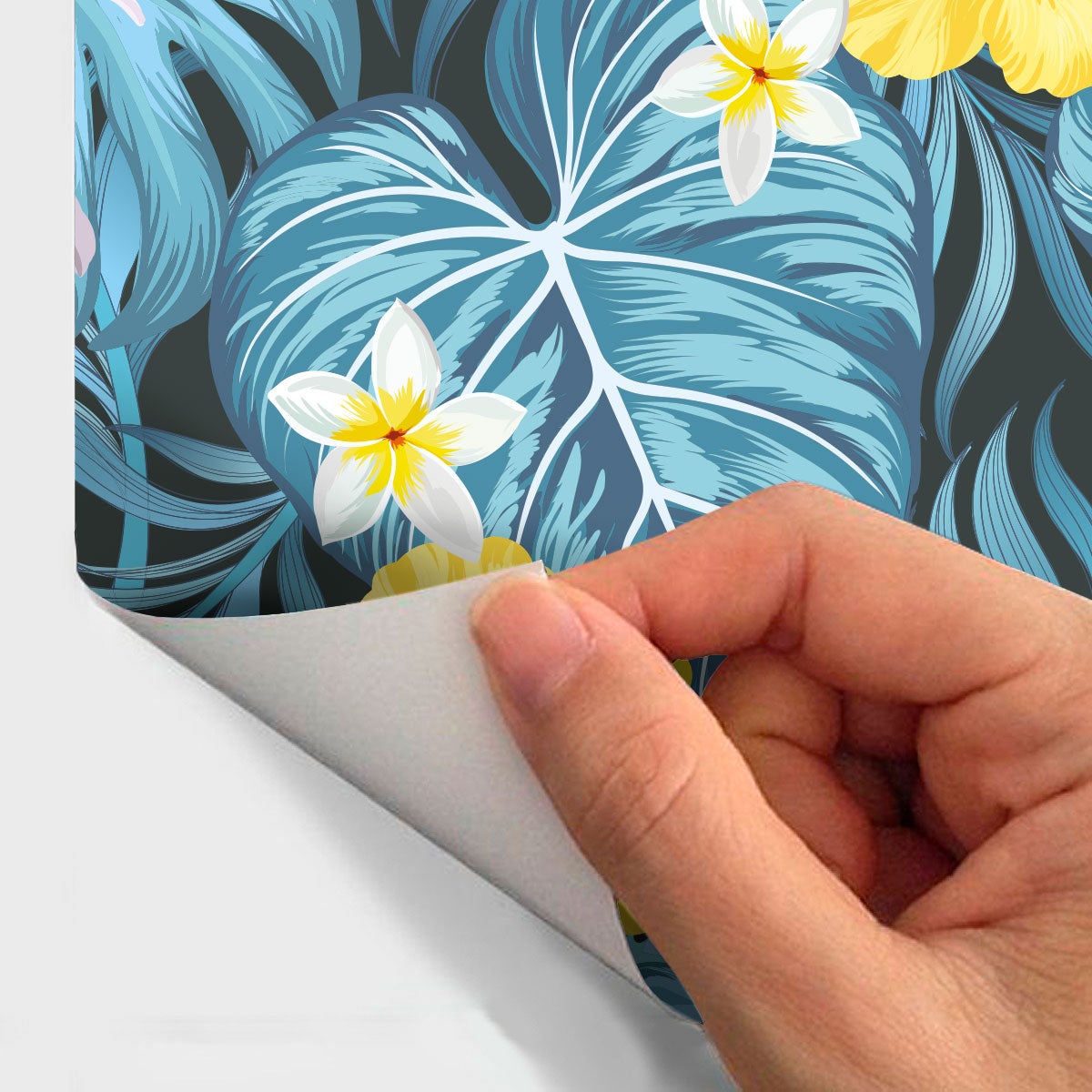 Adesivo carta da parati tropicale Temuco - Sticker adesivo - adesivi murali - 50x50cm - 4