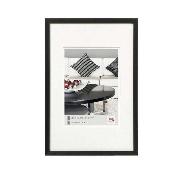 Ramka na zdjęcia Axolia Chair 20x30 cm aluminium czarna nowoczesny design