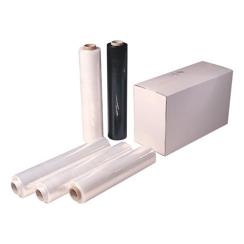 1 x Rouleau Film étirable TRANSPARENT ECONOMIQUE 40 CM X 150 Mètres ULTRA TRANSPORTABLE Film Emballage Transparent Film Protecteur Extensible palette Colis Déménagement Film Recyclable après tri