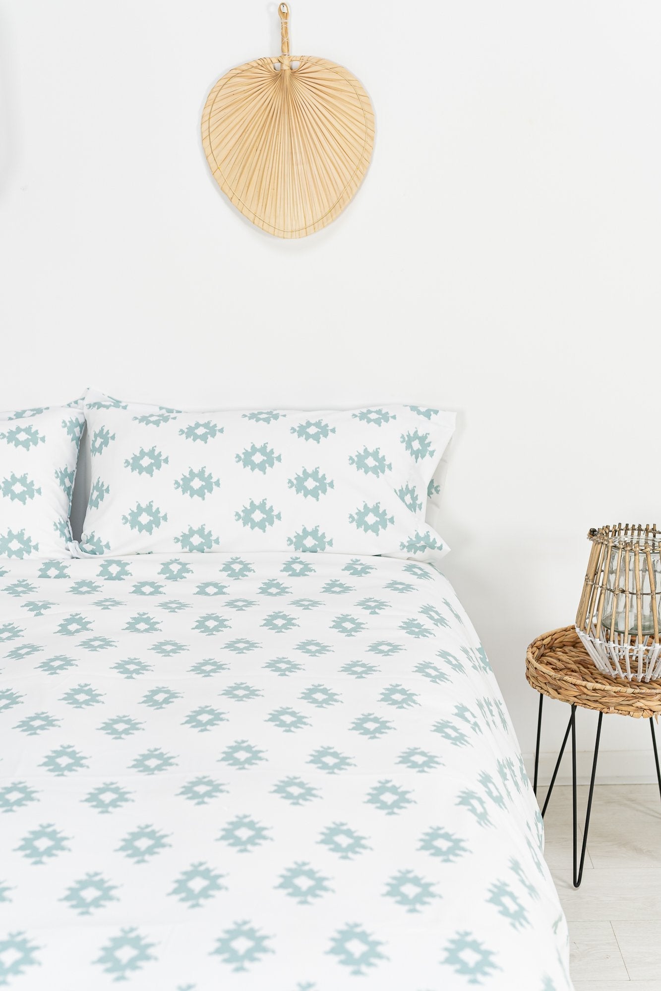 Capa de edredão Kilim Cama160 (250X270) Branco | Leroy Merlin