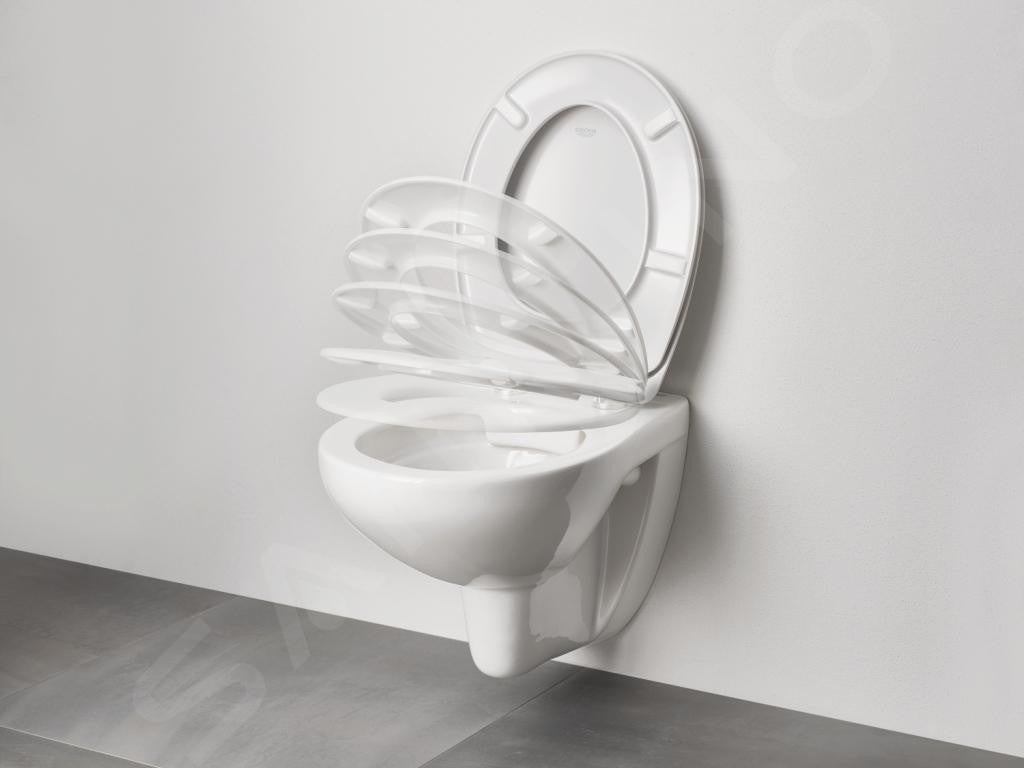 GROHE Abattant WC Bau Ceramic fermeture frein de chute - 8