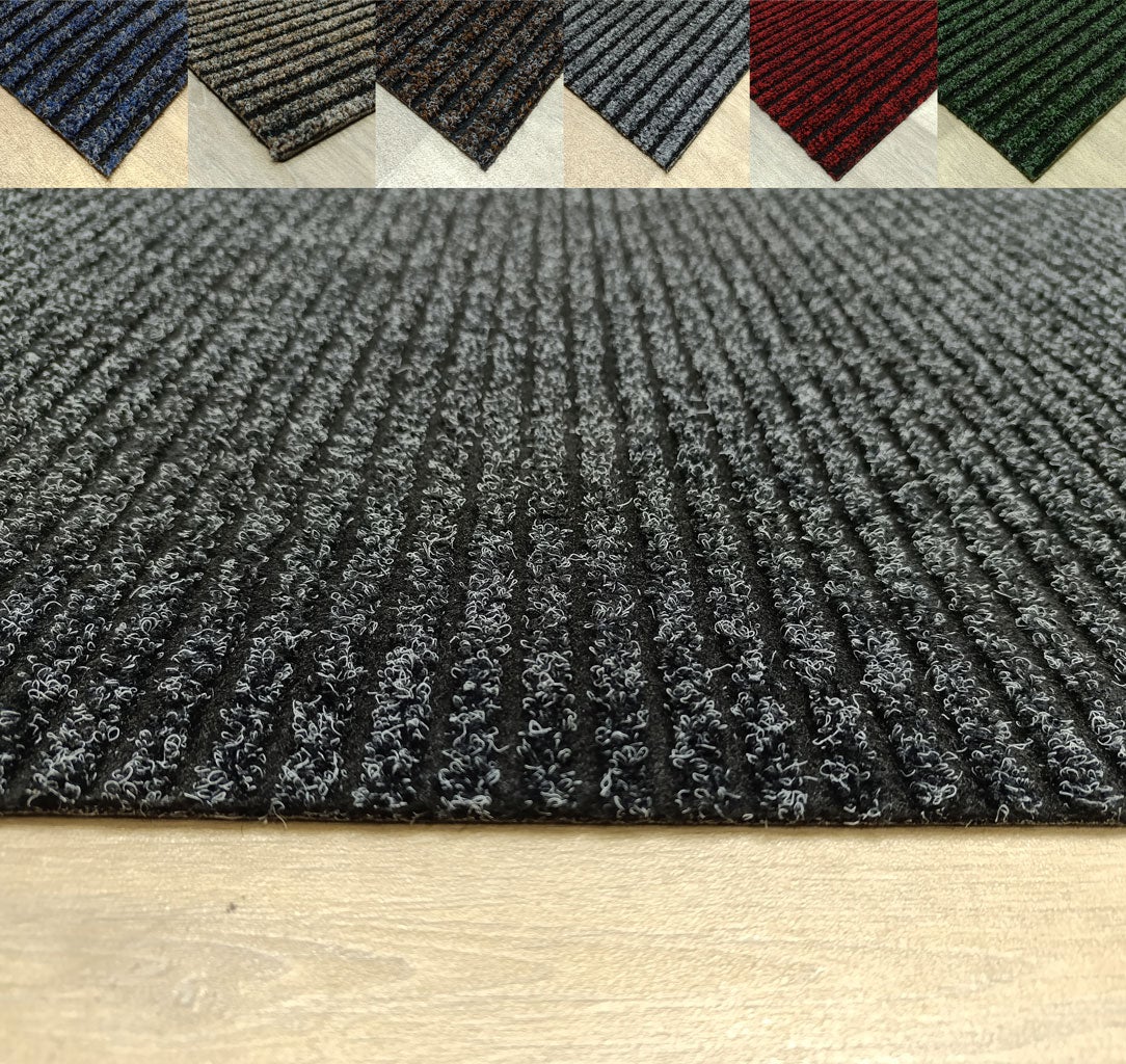 Felpudo Multi-Tamaño , Barros, Alfombras Tadi & Imperio 1979, Antracita, 100x200 cm - 3