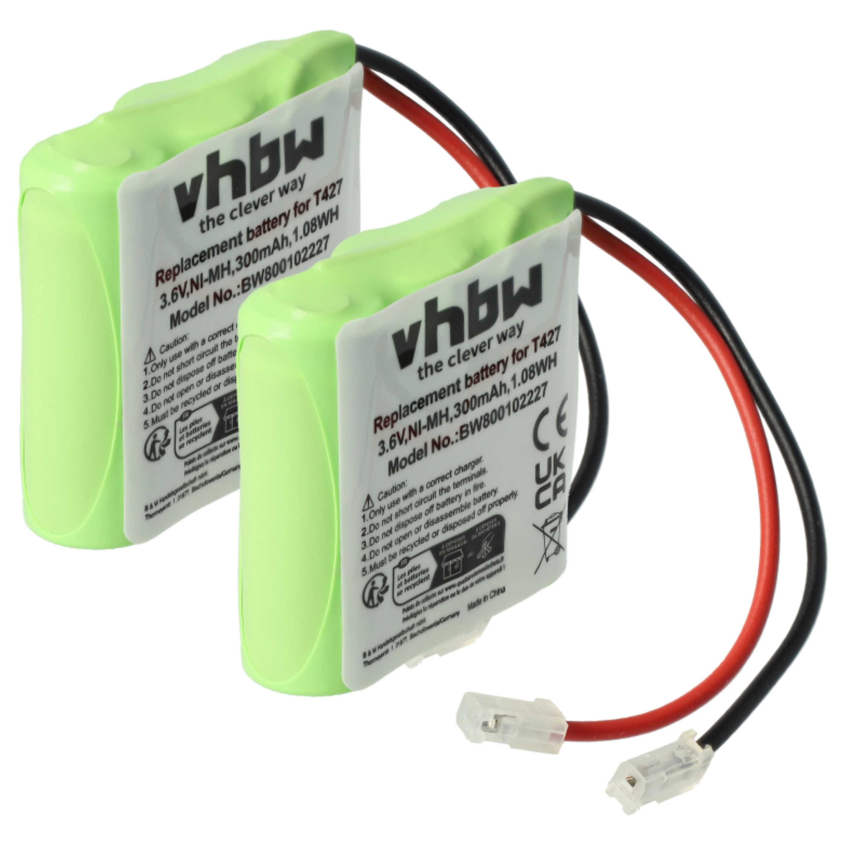 Vhbw Batteria Compatibile Con Dogtra 1900NCP Transmitter, 1900 Receiver 1902ncp Transmitter Collare Per Cani Dog Trainer 300mah 4 8v Nimh 85318888 Vhbw Batteria Compatibile Con Dogtra 1900NCP Transmitter, 1900 Receiver 1902ncp Transmitter Collare Per Cani Dog Trainer 300mah 4 8v Nimh 85318888