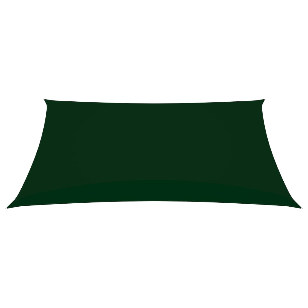 Vela parasole in tessuto oxford rettangolare 2,5 x 4 m verde scuro 02_0009573 - 2