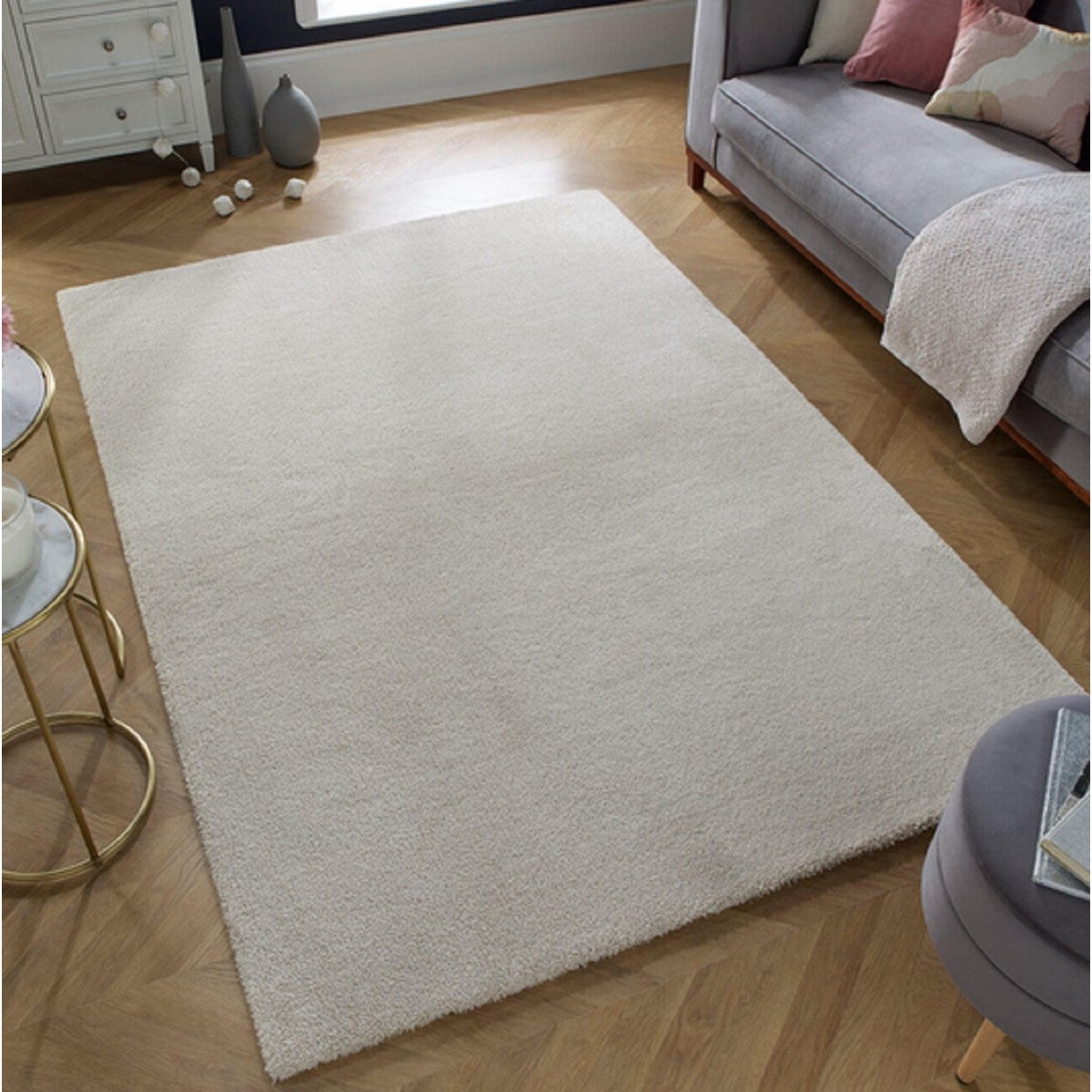 Tapis de salon doux shaggy LEVER 160x230 cm - 2