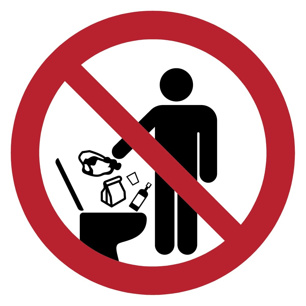 5 Pezzi Cartello Non Toilette per Cani 300 x 150 mm Segno di Divieto Questa Non è Una Toilette per Cani Divieto No Cacca e Pipì per Cani Cartello in PVC per