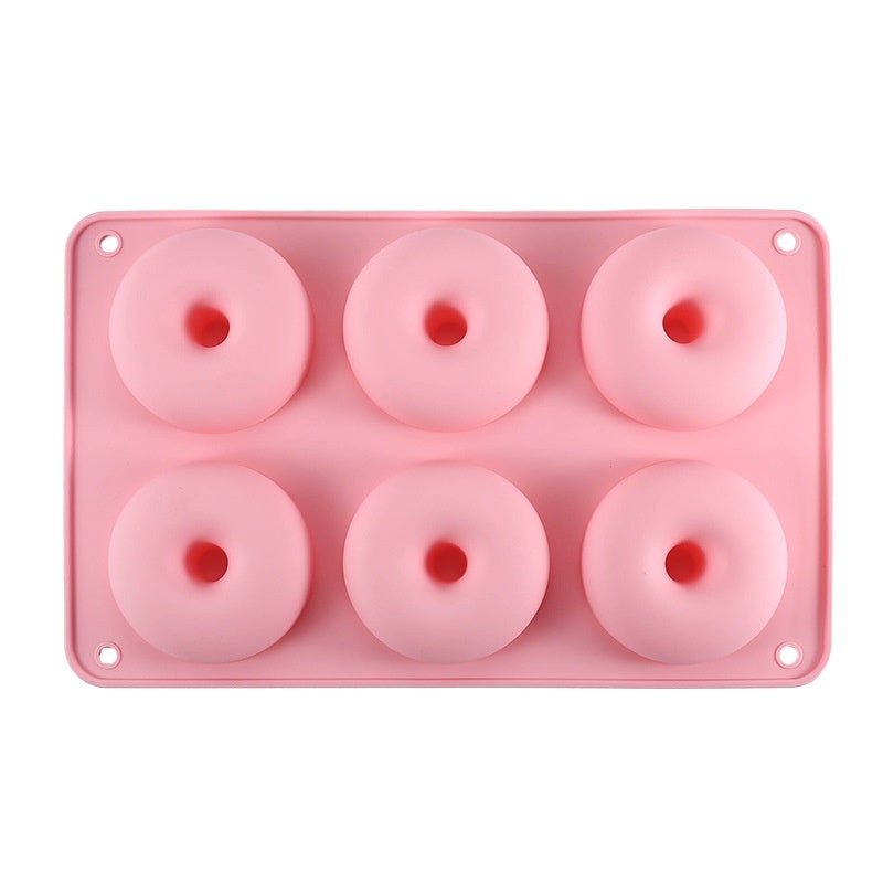 Moule En Silicone 6 Cavités En Forme De Rose 3D - Pour Gâteaux, Chocolat, Savon, 28.5 X 16.7 Cm