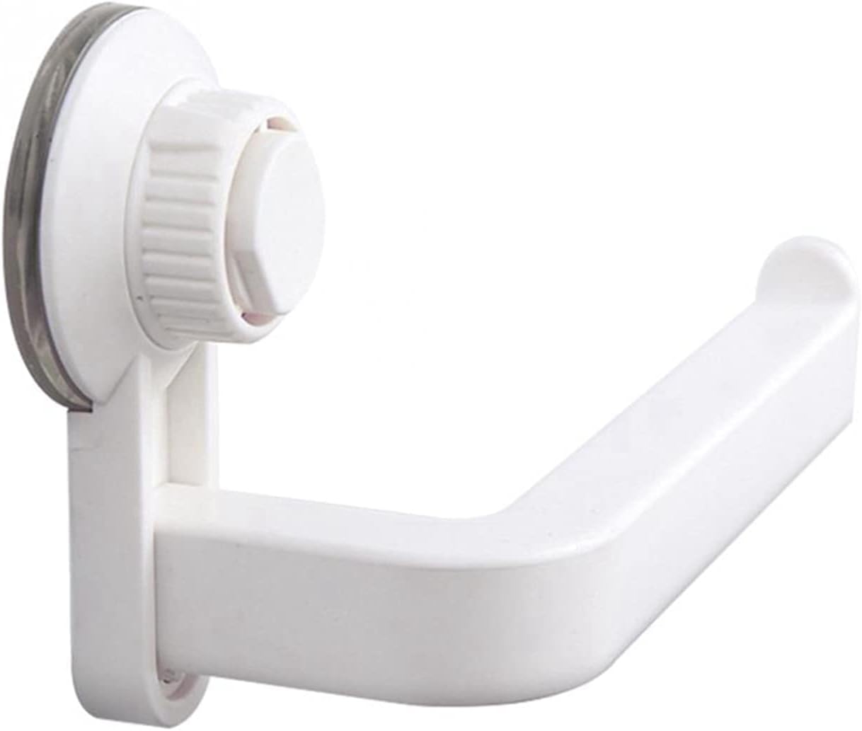 Uchwyt na papier toaletowy, samoprzylepny uchwyt na papier toaletowy, ścienny uchwyt na papier, nie wymaga wiercenia (biały)